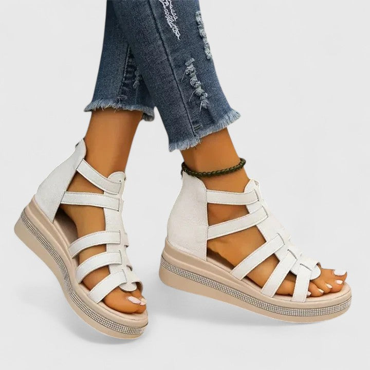 Kendall | Sandali Ortopedici con Strass