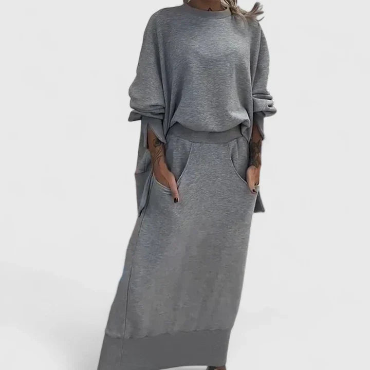 Olivanne | Elegante Completo a Due Pezzi